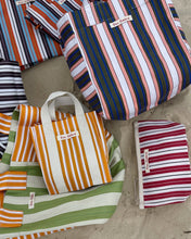 Load image into Gallery viewer, Dos Ombré  - Big Bengali Bag 008 | Sunshine Lime Stripe