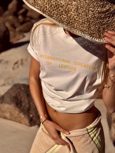International Creature of Leisure (Yellow) T-Shirt