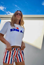 Load image into Gallery viewer, La Mer (Red) - Crop T-Shirt