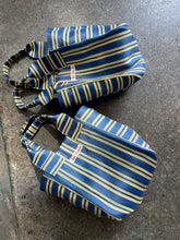 Load image into Gallery viewer, Dos Ombré  - Bengali Shoulder Bag blue &amp; yellow stripe.