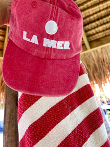 La Mer Cap (Faded Red)