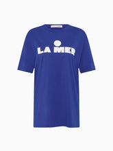 Load image into Gallery viewer, La Mer (White on Blue) T-Shirt