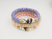 Load image into Gallery viewer, Ruby Phyllis Gossamer Bangles - Trio 2